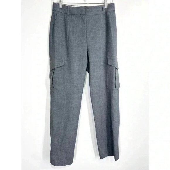 Aritzia Babaton Monument Cargo Pant Wool Grey Aritzia - Picture 2 of 10